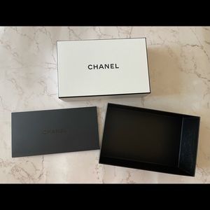 Authentic Chanel empty box can fit sunglasses